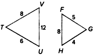 Solved Determine Whether The Triangles Are Similar If So Write A