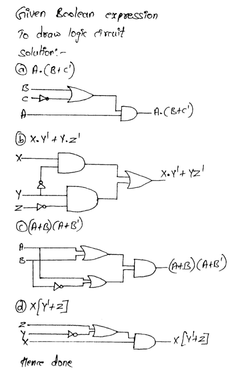 How To Draw Logic Circuit Diagram - Wiring Flow Line