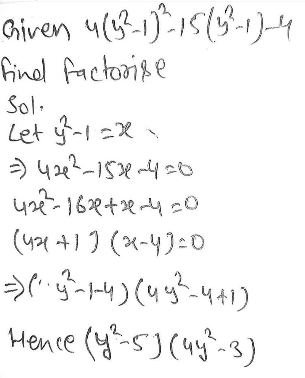 Q2 Show That 2x 1 Is A Factor Of 2x 3 11x 2 4x 1q3 Factorise I 4 2 1 2 15 Y 2 1 4 Ii A 3 Frac 1 A 3 2a Frac 2 A Q4 Simplify X 2 Y 2 Z 2 2 X 2 Y 2 Z 2 2 Snapsolve