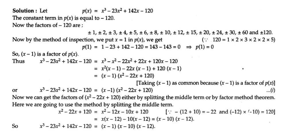 39 Factorise X 3 23x 2 142x 1orfactorise 2y 3 Y 2 2y 1 Snapsolve
