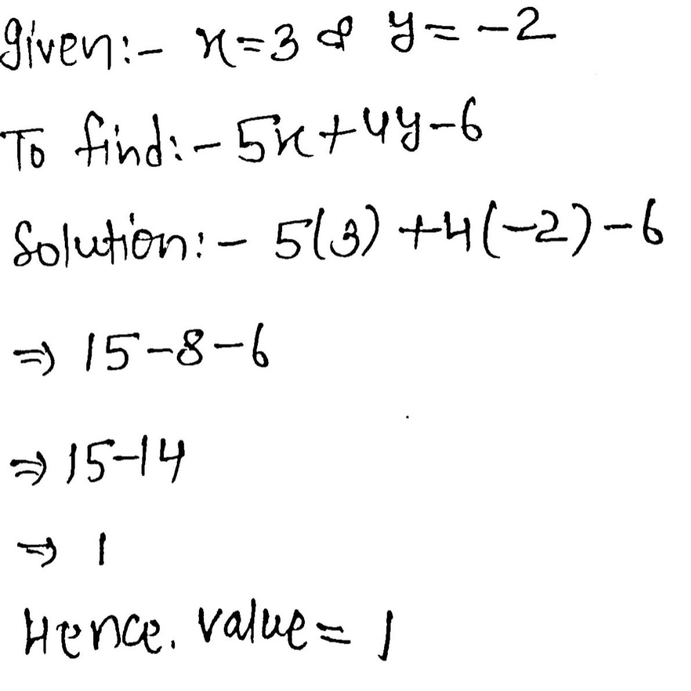 Q 3 Solve 8x 9 6x 7 2 Q 4 If X 3 And Y 2 Find The Value Of The Value Of 5x 4y 6 2 Q 5 Subtract 8x 2 3x 4 From 10x 2 4x 5 2 Snapsolve