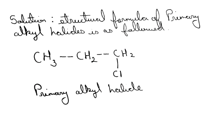 Halide primary alkyl E1: Alkenes