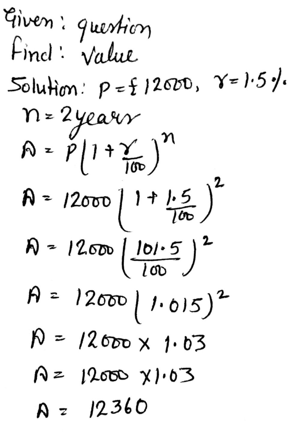 Solved: Mary invests( £)(12000) in a savings account. The account pays ...