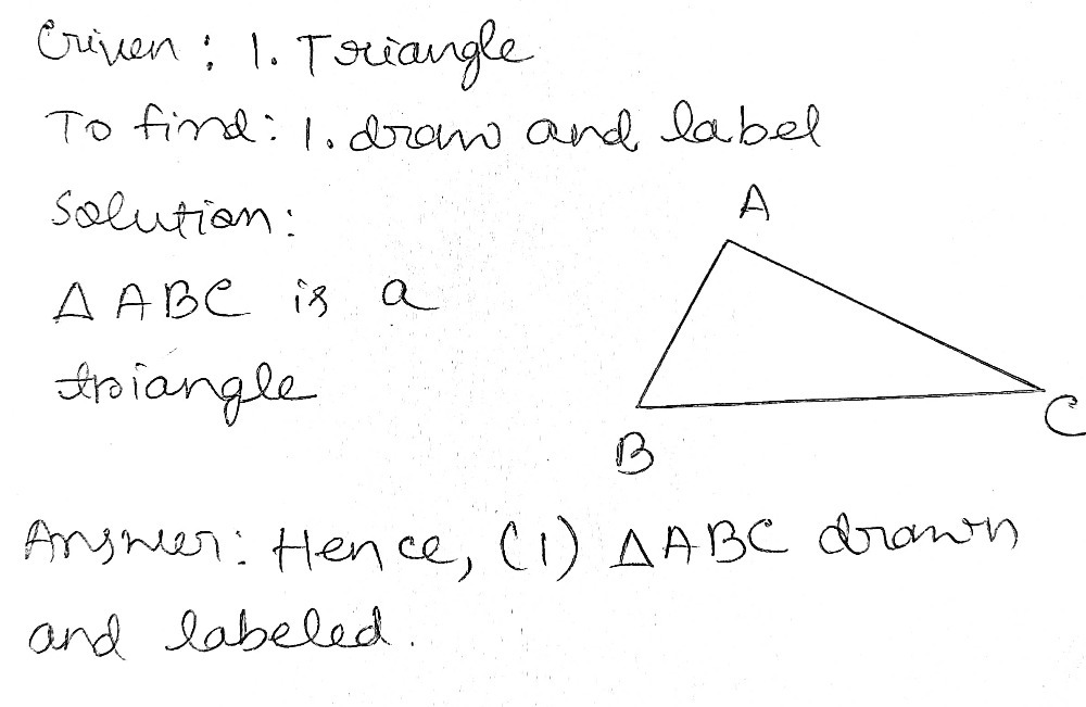 Solved: THE SAS CONGRUENCE POSTULATE Activity: Do the following. 1 ...