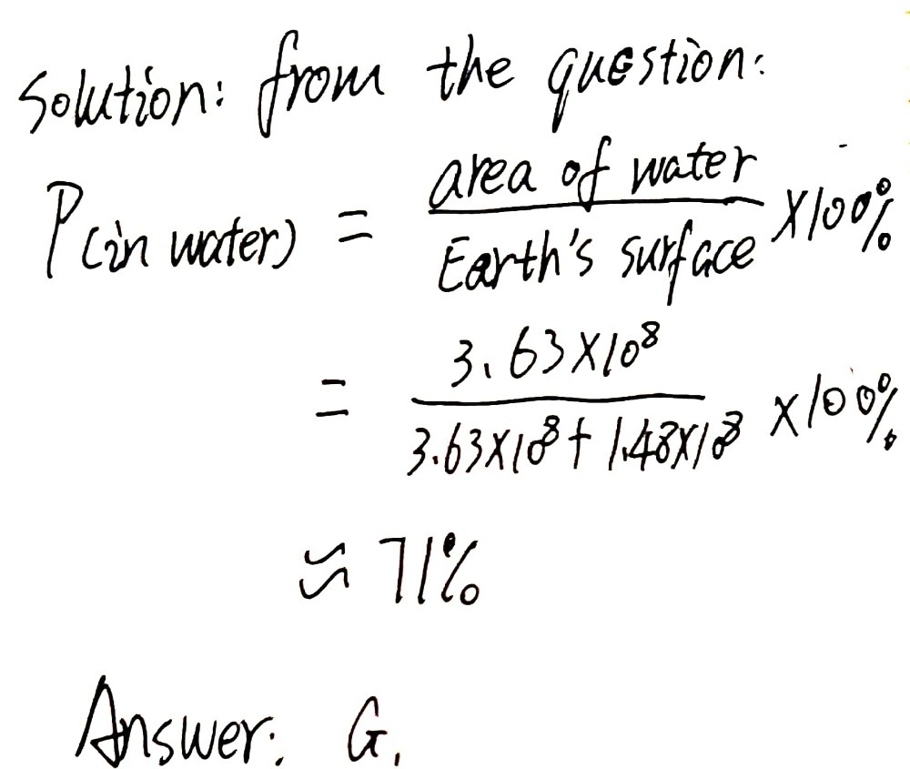 26 About 1 48 108 Square Kilometers Of Earth S Gauthmath