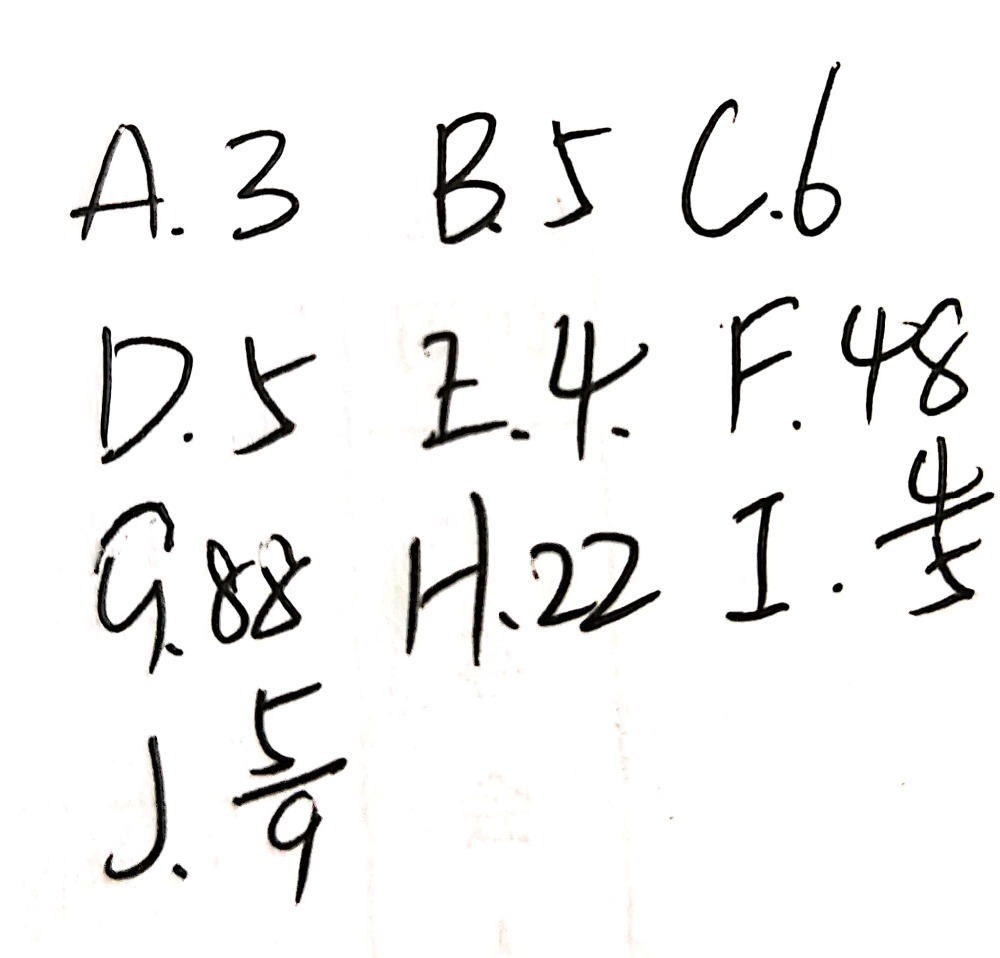 A 4x 1 2x 7 B 3x 5 X 15 C 6x 7 5x 13 D 10x 6 Gauthmath