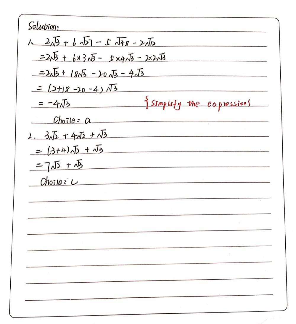 5 Square Root Simplified