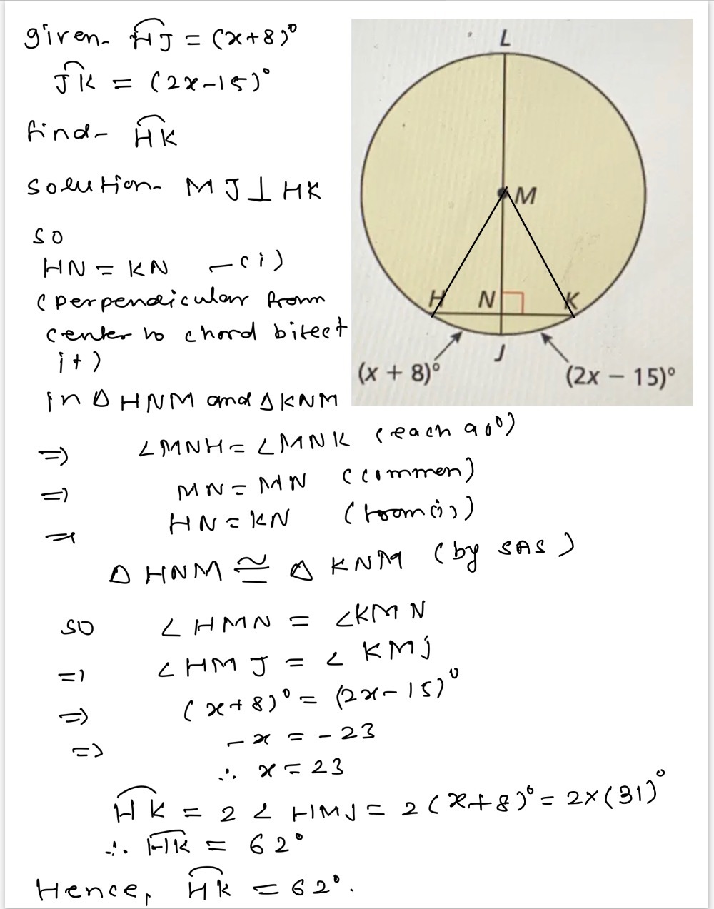 Find M Hk X 8 Gauthmath