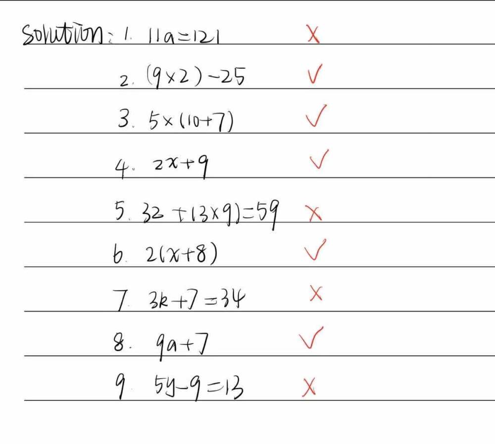 L Directions Put A Check If It Is An Expres Gauthmath