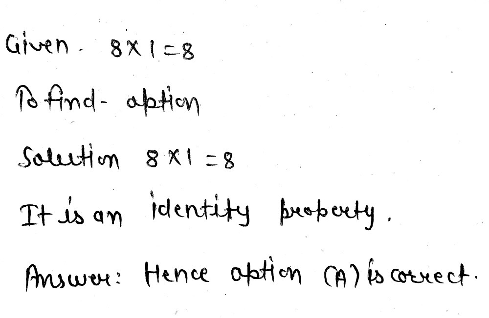 9 What Property Of Multiplication Is Used In This Gauthmath