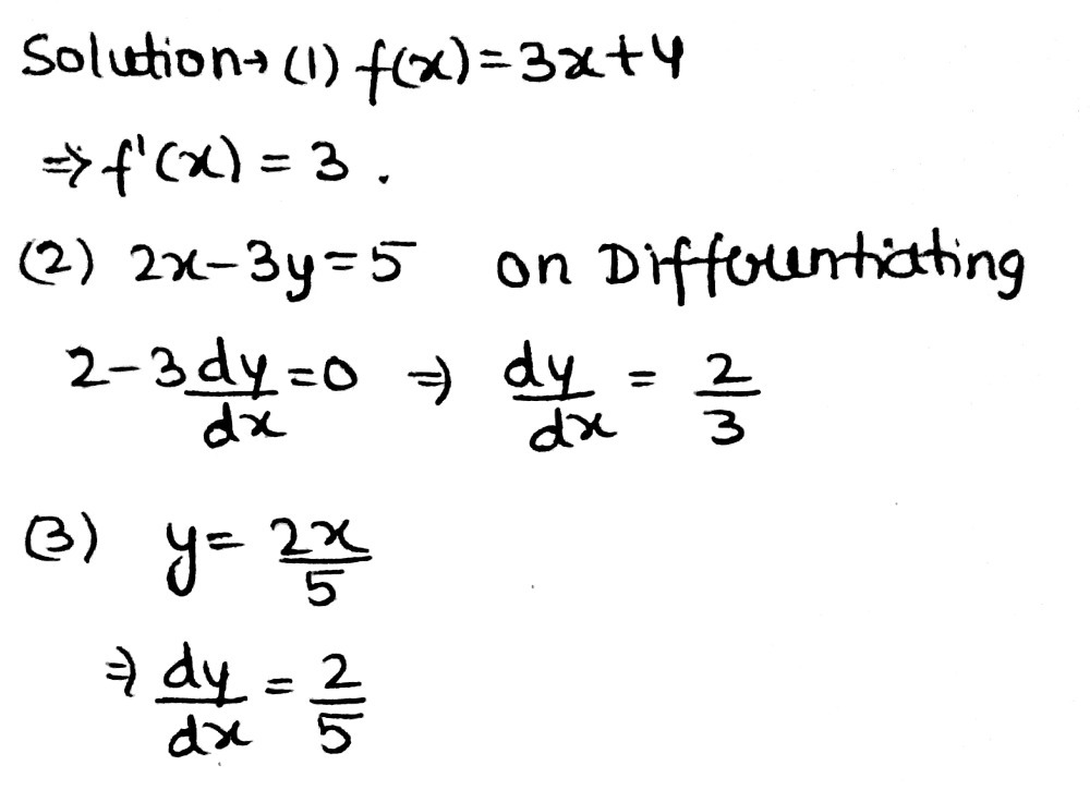 1 Fx 3x 4 2 2x 3y 5 3 Y 2x 5 4 Fx 3x 4 5 5 Gauthmath