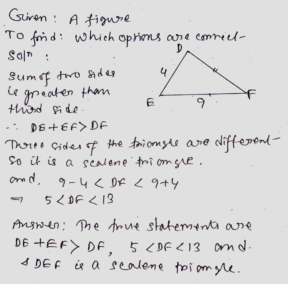 Solved: Which statements about the diagram are true? Select three ...