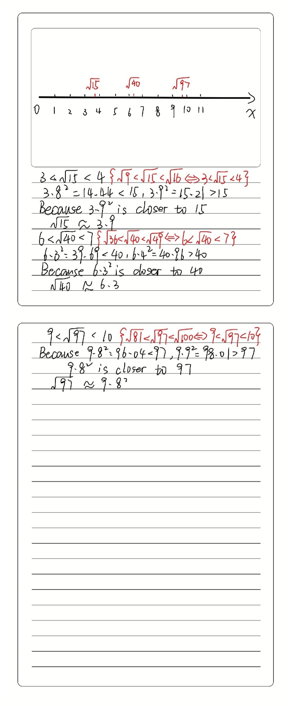 3 Consider The Expressions Square Root Of 15 S Gauthmath