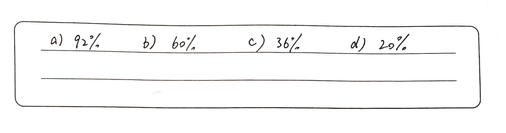 2 Write Each Ratio As A Percent 14 A 92 To 10 Gauthmath