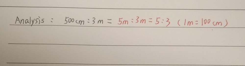 Simplify 500 Cm 3 M Gauthmath