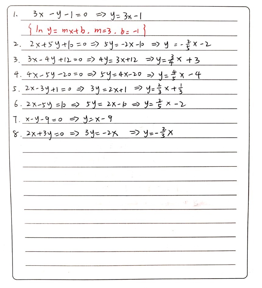 Rearrange Each Of The Equations Below And Put Them Gauthmath