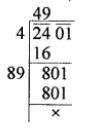 Solution for There are 2401 students in a school. P.T. teacher  wants them to stand in rows and columns such that the number of rows is equal  to the number of columns. Find the number of rows.