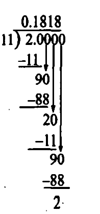 Write Frac 2 11 In Decimal Form And Say What Kind Of Decimal Expansion Has Snapsolve