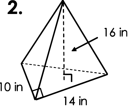 Solved: Find the volume of the following figures: [algebra]