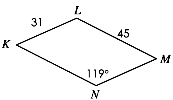 Directions If Each Quadrilateral Below Is A Parallelogram Find The Missing Measures M Angle L Snapsolve