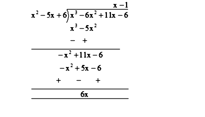 Apply Division Algorithm To Find The Quotient Q X And Remainder R X On Dividing P X By G X As Given Below V P X X 3 6x 2 11x 6 G X X 2 5x 6 Snapsolve