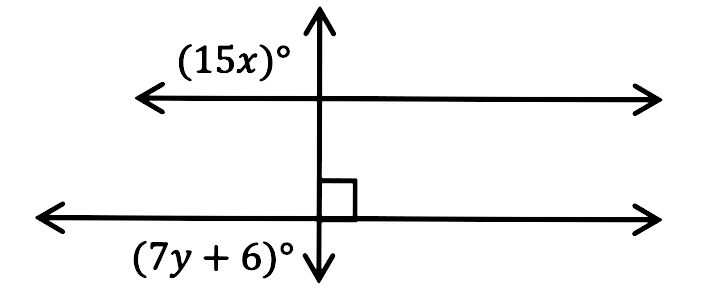Solved: Use what you know about angles and parallel lines cut by a ...
