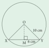 Xy Is A Chord Of Length 12 Cm Of A Circle Of Radiu Gauthmath