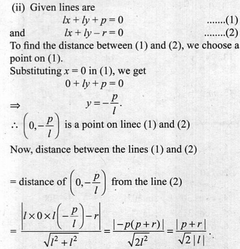 Find The Distance Between Parallel Linesl X Y P 0 And L X Y R 0 Snapsolve