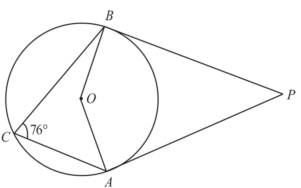 Solved: (A), (B) and (C) are points on a circle, centre (O). Angle (ACB ...