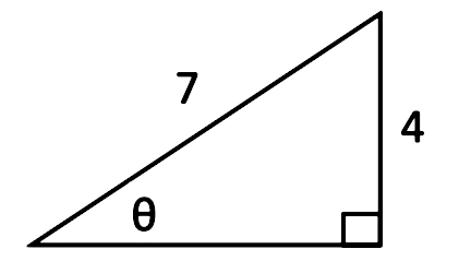 Solved: Find the exact values of the six trigonometric functions of the ...