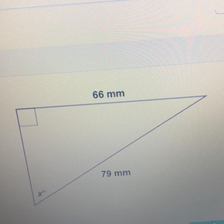 Solved in this triangle what is the value of x enter your answer