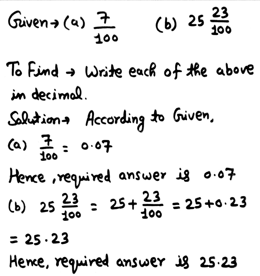 Question 28. Write each of the following as decimal(a) frac 28{2800