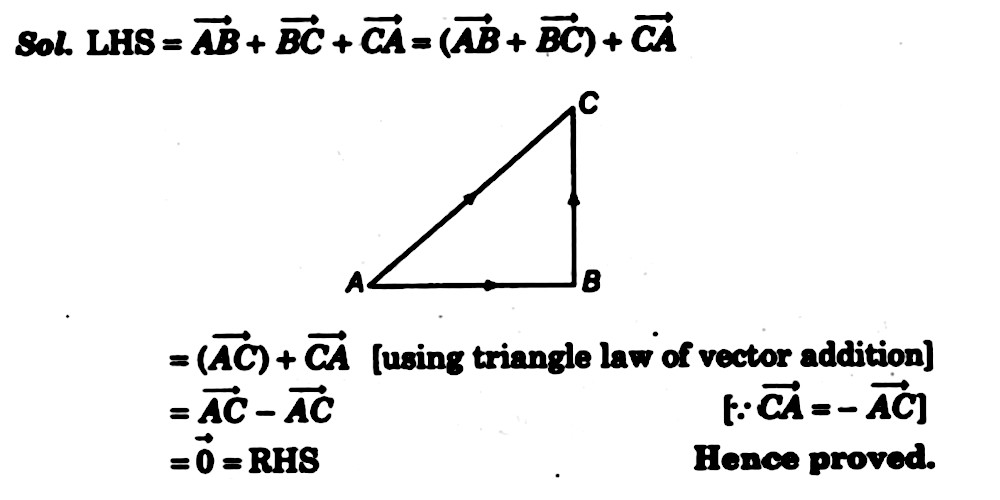 In A Abc Prove That Ab Ca 0 Snapsolve