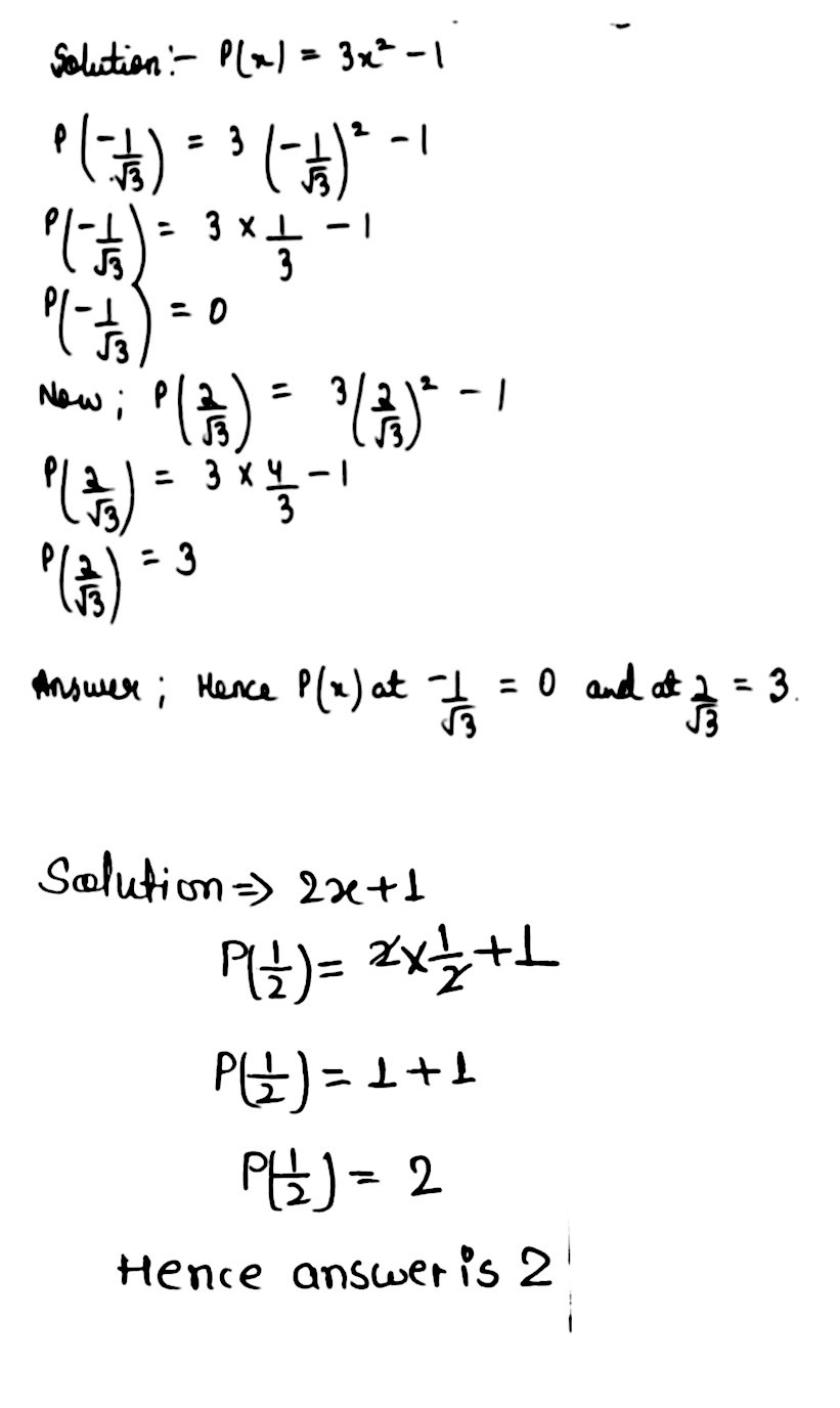 Question Vii P X 3x 2 1 X Frac 1 Sqrt 3 Cdot Frac 2 Sqrt 3 Viii P X 2x 1 X Frac 1 2 Snapsolve