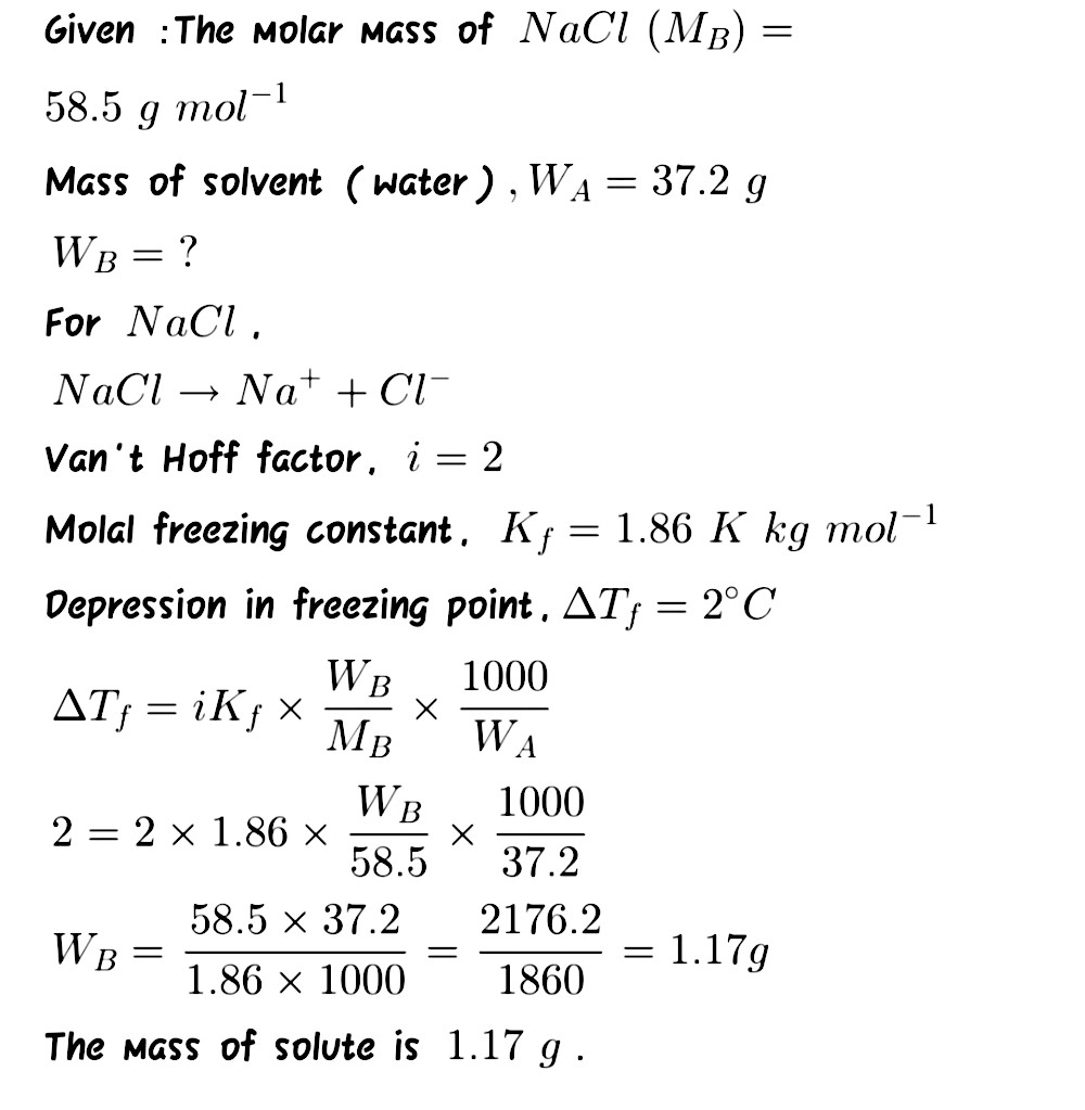 37cdot 2 Goc5faies 2 Circ C 3aa Ad 3d Aǜ Nacl As Aeha 58cdot 5 Gmol L 市何or何 Cos Circ d G Sca Faca Nacl Yofa Famora Z Sc市么 K T 1cdot