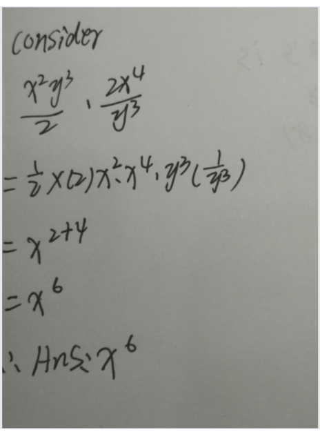 Simplify The Expression Dfrac X 2 Y 3 2 Cdot Dfrac 2x 4 Y 3 Snapsolve