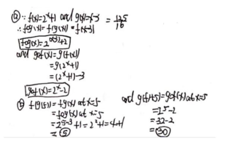 A Given The Functions F X 2 X 1 And G X X 3 Determine An Equation For F Circ G X And G Circ F X B Determine F G 5 And G F 5 C Determine All Values Of X For Which F G X G F X Snapsolve