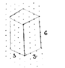 The Adjoining Figure Is An Isometric Sketch Of A Cuboid Draw An Oblique Sketch Such That It Makes This Drawing Snapsolve