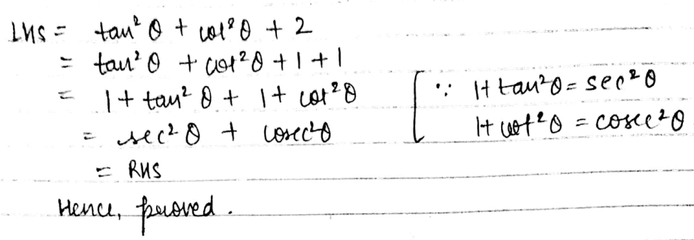 Prove That Tan 2 Theta Cot 2 Theta 2 Sec 2 Theta Cose C 2 Theta Snapsolve Prove That Tan 2 Theta Cot 2 Theta 2 Sec 2 Theta Cose C 2 Theta Snapsolve