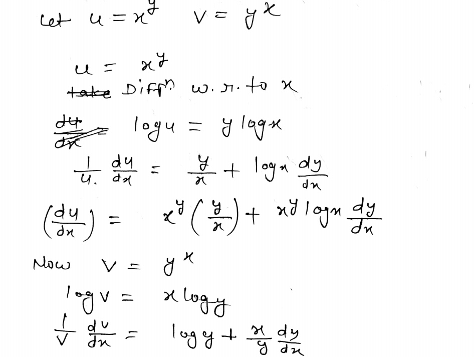 If X Y Y X A B Then Find Frac Dy Dx Snapsolve