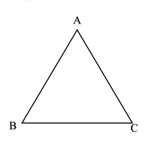 Solution for Let ABC and DEF be two triangles in which AB=DE, BC=FD and  CA=EF. The two triangles are congruent under the correspondence ABCleftrightarrow .___