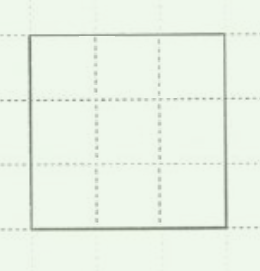 Avneet buys \( 9 \) square paving slabs, each with a side of \(\frac{1}{2}\  m\). He lays them in the form of a square. What is the perimeter of his  arrangement? | Snapsolve