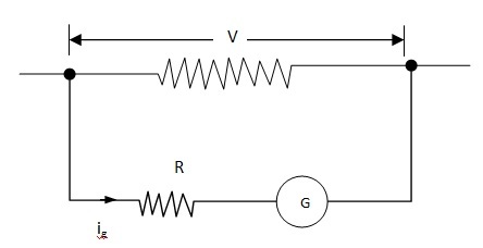 How Is A Moving Coil Galvanometer Converted Into A Voltmeter Explain Giving The Necessary Circuit Diagram And The Required Mathematical Relation Used Snapsolve