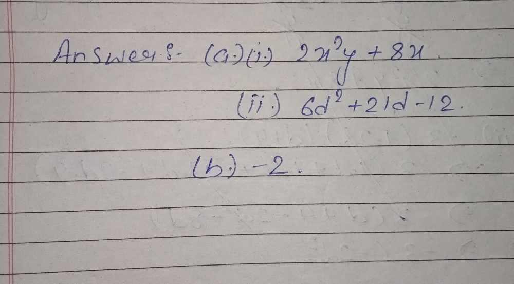 17 A Expand And Simplify The Expressions Gauthmath