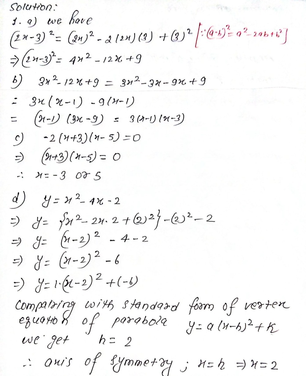 Owledge 1 A Expand 2x 32 K3 B Factor 3x2 12x Gauthmath