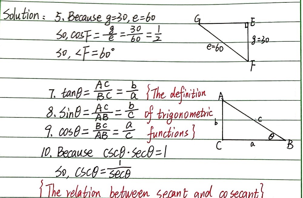 5 If G 30 And E 60 What Is The Measure Of Angle Gauthmath