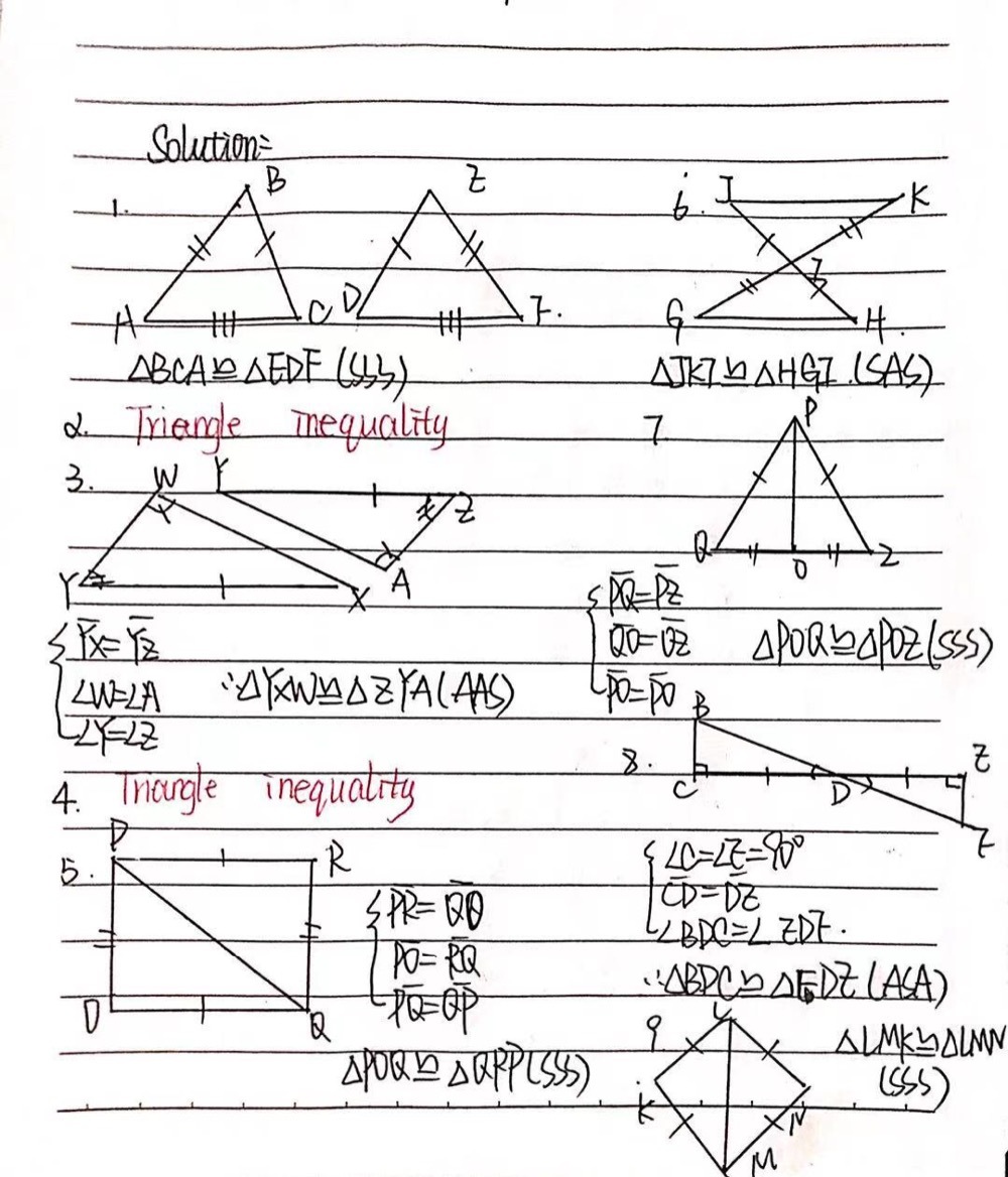 Check Your Understanding A State Whether The Tri Gauthmath