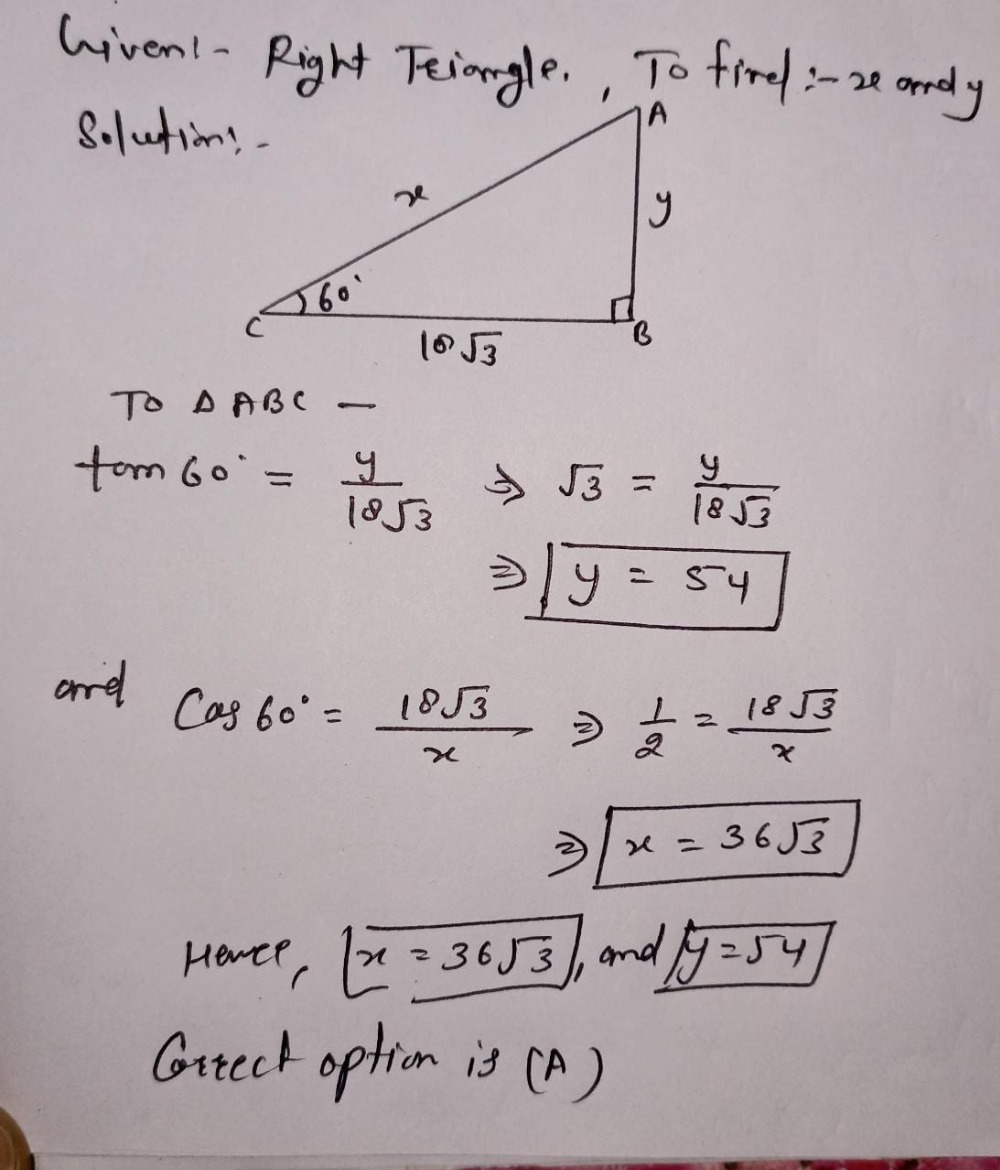 10 Determine As Medidas X E Y Do Triangulo A Segu Gauthmath