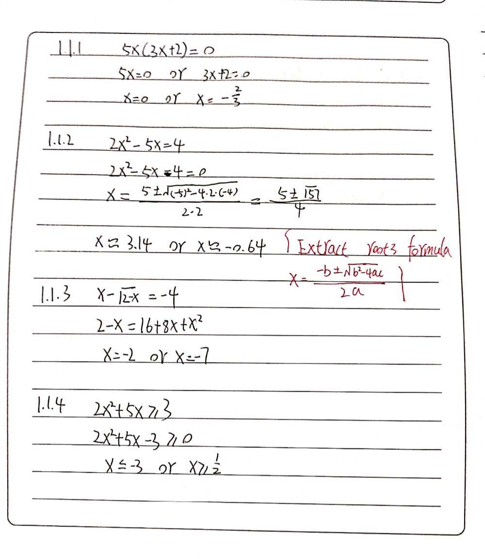 1 1 Solve For X In Each Of The Following 1 1 1 Gauthmath 1 1 Solve For X In Each Of The Following 1 1 1 Gauthmath
