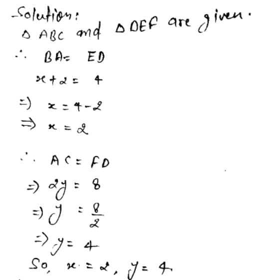 10 If Ba X 2 Ed 4 Ac 2y 1 And Fd 8 Find The Valu Gauthmath 10 If Ba X 2 Ed 4 Ac 2y 1 And Fd 8 Find The Valu Gauthmath